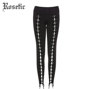 Lace up leggings